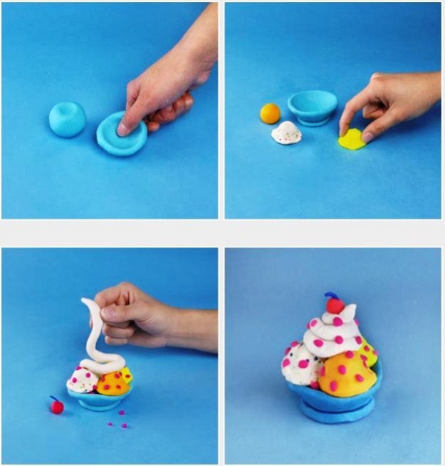 Кухонная тема: лепим с детьми из пластилина Кухонная тема: лепим с детьми из пластилина