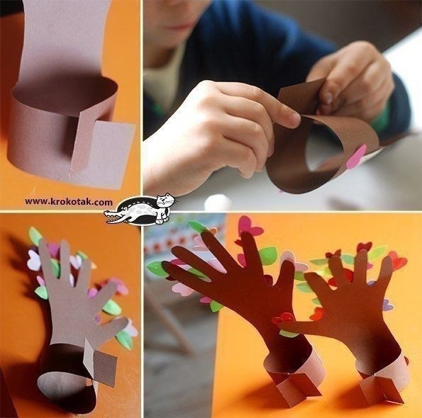 Дерево-ладошка