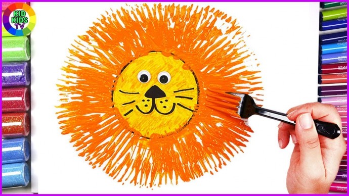 Рисунки вилкой