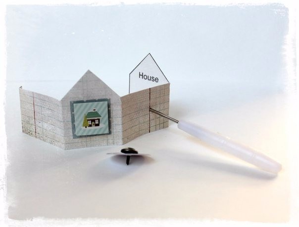 ​Зимний домик: мастер-класс