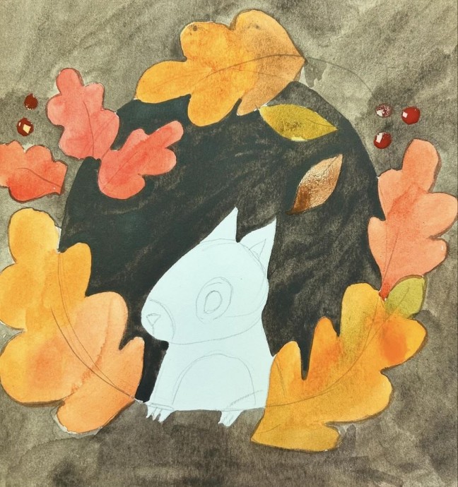 ​Белка в дупле