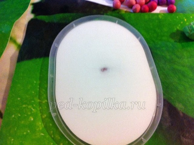 Мастер-класс по пластилинографии "Виноградная гроздь" Мастер-класс по пластилинографии "Виноградная гроздь"