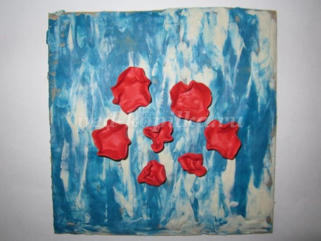 ​Пластилинография: настроение природы, часть 2