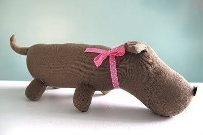 Шьем собачку из носка Шьем собачку из носка