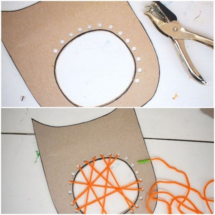 Совушки с плетенкой внутри Совушки с плетенкой внутри