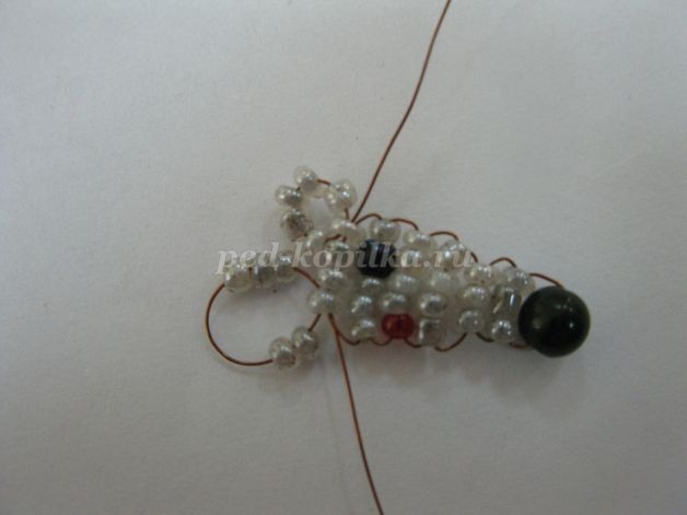 Весёлый мышонок из бисера: часть 2 Весёлый мышонок из бисера: часть 2