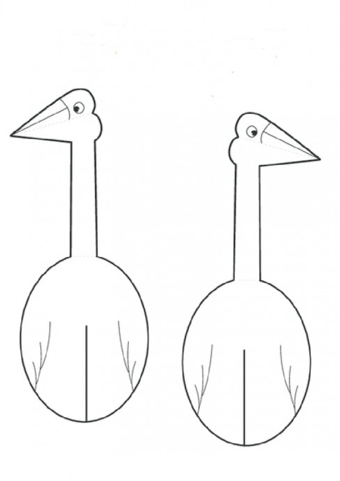 Аисты в гнезде Аисты в гнезде