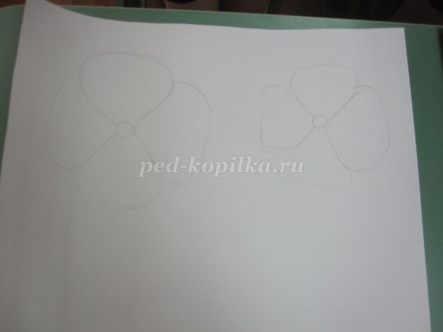 ​Цветы в технике витраж: часть 1