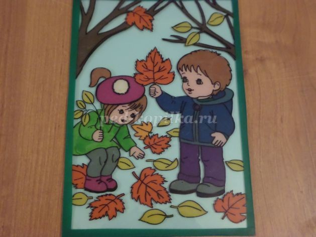 Пластилинография "Девочки в парке" Пластилинография "Девочки в парке"