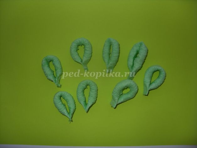 Букет роз для мамы: мастер-класс, часть 2