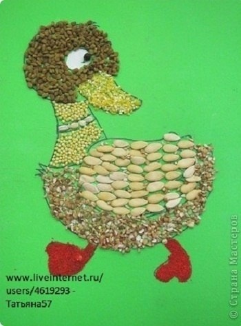 ​Идеи поделок из круп