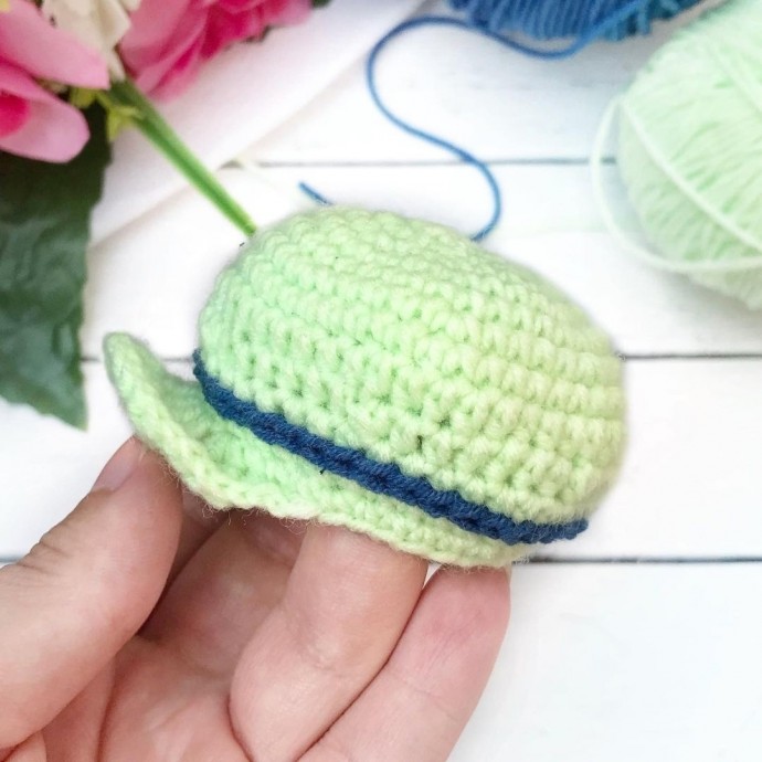 ​Кепочка из пряжи