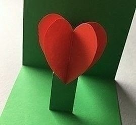 Цветок-сердечко