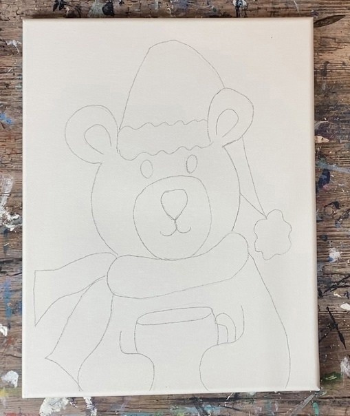 Мишка с чашкой чая Мишка с чашкой чая