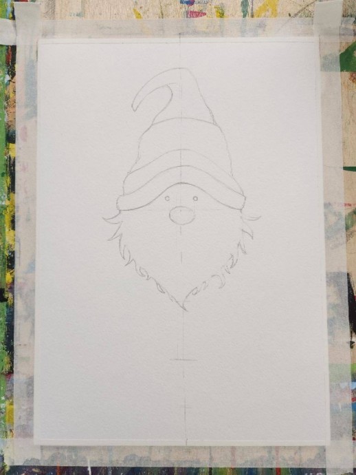 Гном на тонких ножках