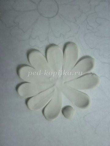 ​Яркий букет из пластилина