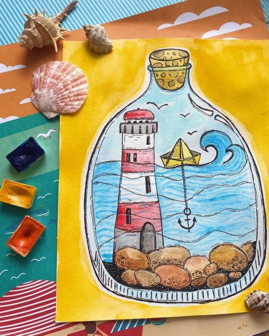 ​Мир в бутылке