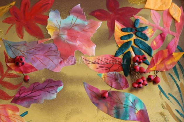 Объёмная картина "Дары осени": часть 3 Объёмная картина "Дары осени": часть 3