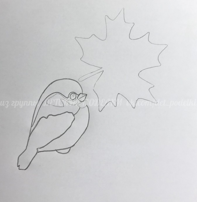 Осенняя синичка Осенняя синичка