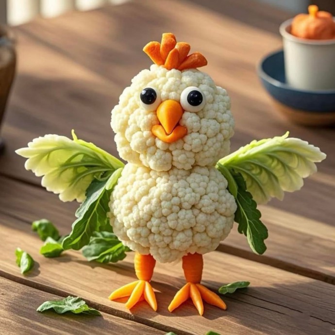 Овощные поделки с детьми Овощные поделки с детьми