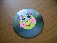 Солнышко из CD-диска
