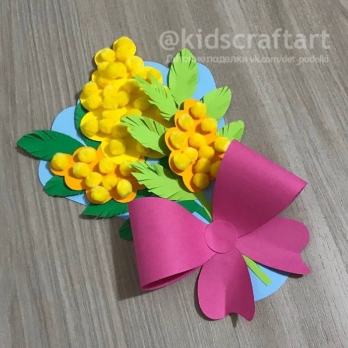 Букет мамочке "Мимоза" Букет мамочке "Мимоза"