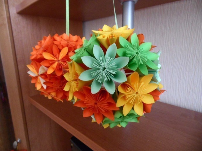 ​Цветы-оригами