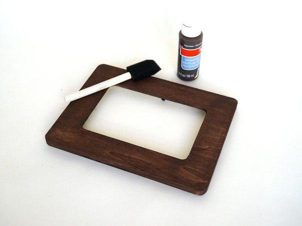 Фоторамка из веточек Фоторамка из веточек