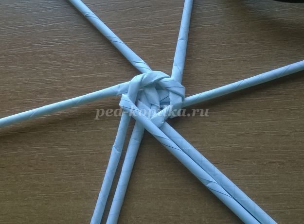 ​Грибочки в технике спирального плетения: часть 2