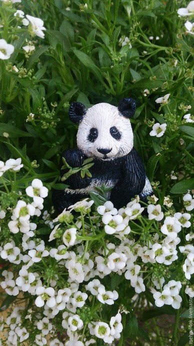 Лепим с детьми крошку-панду из полимерной глины