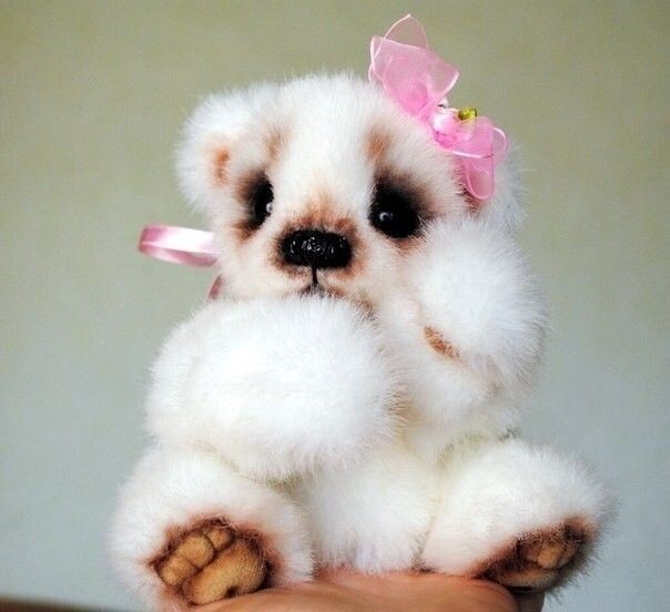 Мишка-тедди с обнимательными лапами