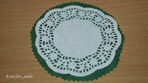 Новогодние елочки из салфеток Новогодние елочки из салфеток