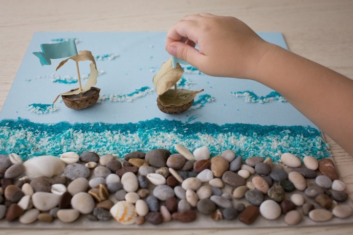 Поделки с детьми на морскую тематику Поделки с детьми на морскую тематику