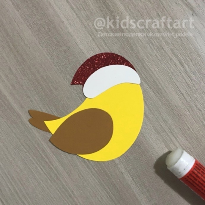 Ёлочный шар с птичкой Ёлочный шар с птичкой