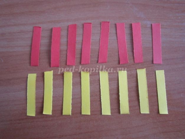 Солнышко из бумаги