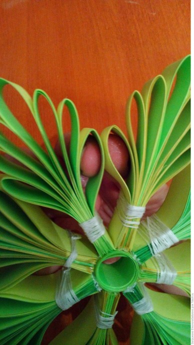 Объемная снежинка, которую легко делать