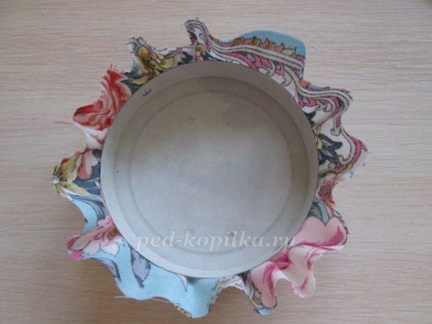 Шкатулка из бросового материала: часть 2