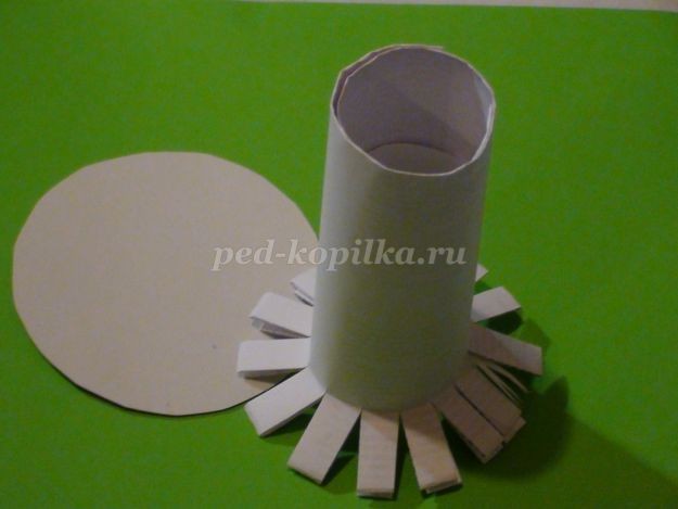 Букет крокусов из бумаги в вазе: часть 2 Букет крокусов из бумаги в вазе: часть 2