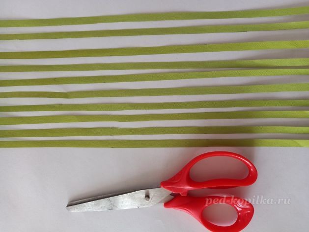 Объёмная аппликация "Подснежники" Объёмная аппликация "Подснежники"