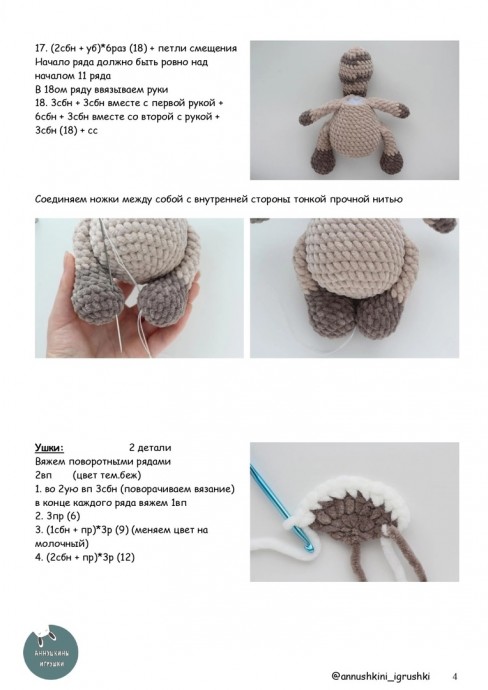 ​Разноцветные еноты