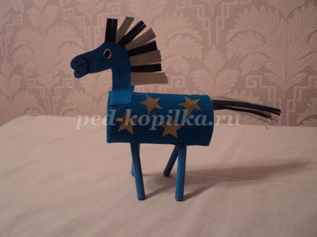 Лошадка детскими руками