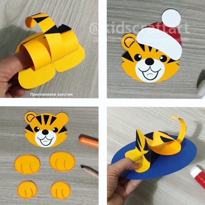 ​Зимний тигрёнок