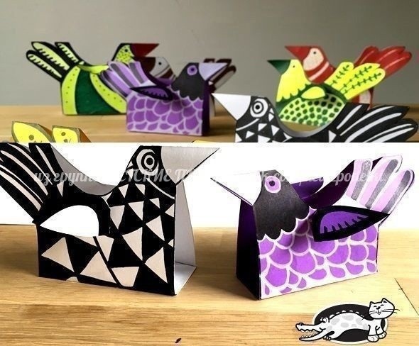 Бумажные курочки