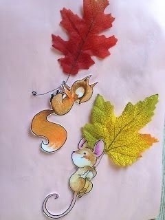 ​Полёт на осеннем листике