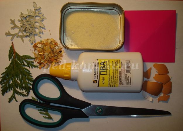 ​Аквариум с использованием природного материала