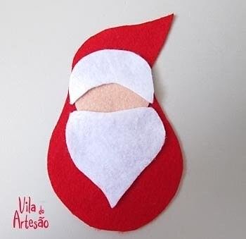 Дед Мороз из фетра Дед Мороз из фетра