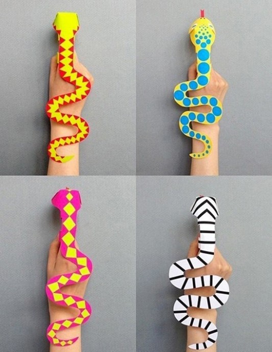 Змейка на пальчик