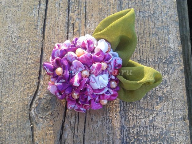 Детская брошь в японской технике "Комоно": мастер-класс, часть 1