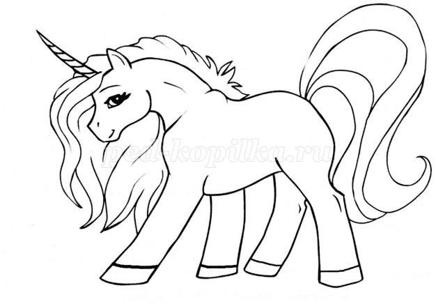 Игрушка Единорог детскими руками: часть 1