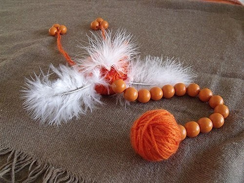 Марионетка страусенок